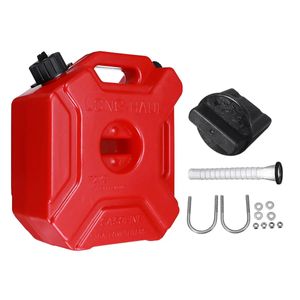 5L Tanque de Combustível Portable Jerry Can Gasol Gasolina com Bloqueio de Bracket para ATV UTV Motocicleta Car Gokart