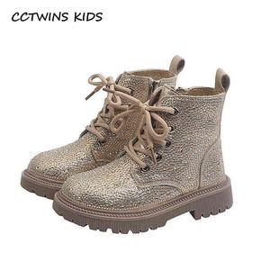 Mädchen Mode Stiefel Herbst Kinder Marke Schuhe Knöchel Reitstiefel Für Kinder Glitter Rosa Prinzessin Plattform Weiche Dicke Sohle 211108