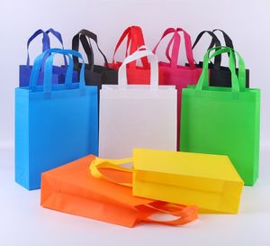olorful folding Bag Non-woven fabric Foldable Shopping Bags Reusable Eco-Friendly Ladies Storage