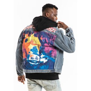 Hip Hop Windbreaker Jeans Jackets Mens Streetwear Masculino Denim Coats Bomber