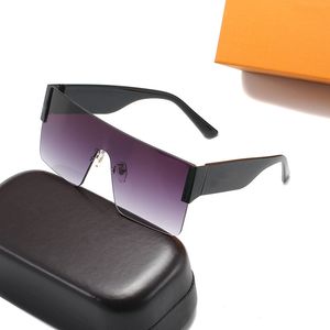 Neue Sonnenbrille Männer Mode Quadratischen Rahmen UV-Schutz Objektiv Beliebte Sommer Stil Sonnenbrille Top Qualität Kommen mit Fall 1163