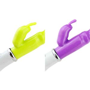Nxy Sex Vibrators Adult Toys Dildo Toy Double Rod Masturbation Rabbit Utensils Product for Women 1227