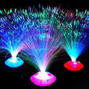 3 estilos festival fibra óptica led luzes varas de lâmpada decorativa ajustável brinquedo luminoso para festa yx10213 ottie 50pcs