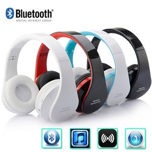 سماعات رأس BluTooth Casque Audio Bluetooth سماعة الرأس اللاسلكية سماعة سماعة كبيرة لهاتفك الخاص بالهاتف الخاص بك مع مجموعة Mic Computer PC APTX