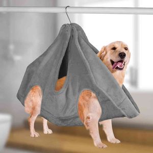 Pet Hammock Helper Grooming Hammocks Filhote de Cachorro Cachorro Gato Preco Clipe aparar saco de banho Dropshipping