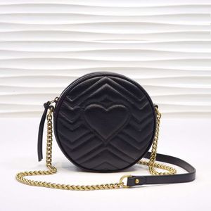 Newbag555 Round Round Lafp سلسلة LAFP حقيبة Dicky0750 Boutique Handbags Mini Leather SIGQ