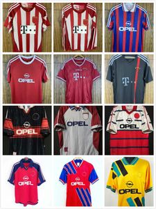 91 93 94 95 96 97 98 99 00 01 02 Bayern Retro Jerseys Munich 1998 2010 2011 13 14 15 Matthäus Final Elber Zickle Effenberg Pizarro Scholl Matthaus Klinsman كرة القدم