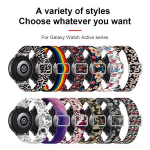 20mm 22mm Watch Strap Nylon Elastyczna Band Dla Amazfit GTS 2 BIP S U Lite Bransoletka GTR 42mm 47mm Solo Loop Pace Stratos 3