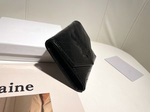 2021 Sıcak Stil Cüzdan Tasarımcısı Moda Deri 19 cm * 10 cm Kredi Kartı Çantası Büyük Klasör Çanta