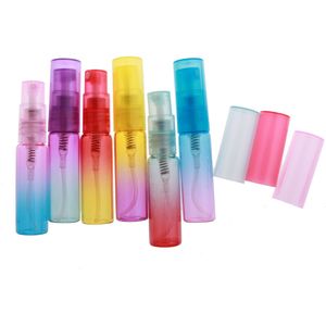 4ml Gradient Glas Spray Bottle Portable Mini Sub-Bottle Trial Liten Parfym Underflaska JW33