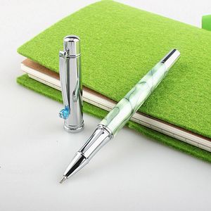 Gel Długopisy Wysokiej Jakości Diamond Metal Business Office Business Roller Pen School Student Papiernicze Dostawy