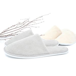 Tofflor Män Tvättbara 10 Pairs Engångs affärsresor Passagerarskor Hem Gäst Slipper Hotel Beauty Club