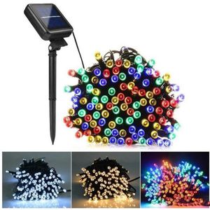 Wholesale string light decorations resale online - Christmas Decorations Party m m m Solar Lamps LED String Lights LEDS Outdoor Fairy Holiday Garlands Lawn Garden Waterproof