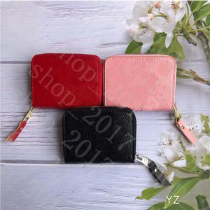 YQ Beliebte Multi Color Classic Prägung Designer Damen Pu Kurze Geldbörsen Clutch Bag Kleine Geldbörse