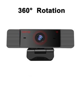 2K 2560*1440 Full HD Webcams With Built-in Microphone USB Plug Cam For PC Computer Mac Laptop Desktop YouTube Skype