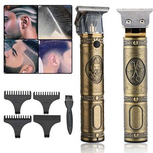 Máquina de barbear elétrico de barbeador de barba de barba trimmer máquina de barbear cabelo sem fio trimmer aparador barbear cabelo máquina de corte homens p0817