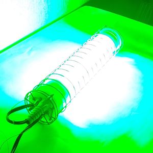 DC12V 450W Deep Drop Underwater Attracting Fishing LED Light Night Boat Fishing Bait Lamp Green White Blue colors 5-10M Cable