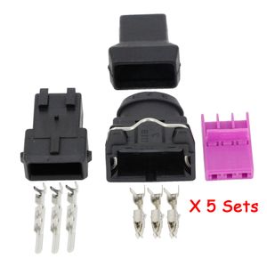 5 Sets 3 Pin Female And Male Electrical Wire Connector For EV1 Automotive Connectors DJ7031-3.5-11/21