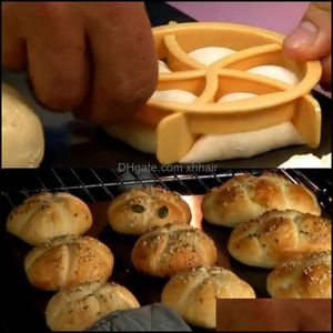 Mutfak, Yemek Bar Ev Bahçe Pastresi Kesici Hamur Çerez Pres Ev Yapımı Ekmek Ruloları Damga Pişirme Kalıp Bakeware Tatlı Araçlar Mod