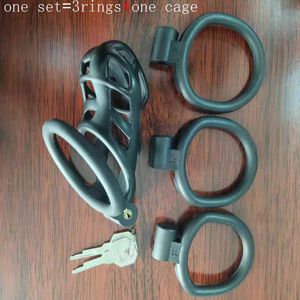 NXY Chastity Device Nylon Snake Custom Cobra Male Holy Trainer Cage Cock Ring Bdsm per Summer Belt Sex1221