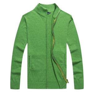 1789 Fashion Mäns Tröjor Långärmad Bomull Pony Broderad Sweater Cardigan Lossa Casual Jacket Kläder
