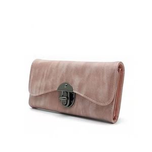 Lock long style women designer wallets female phone zero purses lady fashion casual clutchs no123