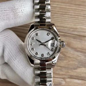 Woman Watches 116201 31mm Clendar Mechanical Watches Real Photo Watch Silver Stainless Steel Bracelet Wristwatches Original Box