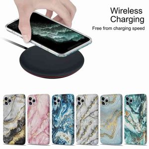 Pedra de mármore Soft IMD TPU gel casos para iphone 13 pro max 2021 iphone13 12 mini 11 xr xs x 8 7 se fluir ouro natural granito rock 360