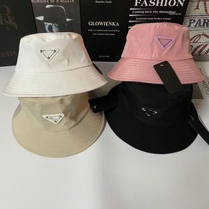 2021 Spring Bucket Hat Cap Fashion Stingy Brim Hattar Andas Casual Monterade hattar Beanie Casquette 4 Färg Högkvalitativ