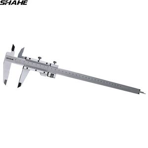 Shahe 150/200 / 300mm 0.02 mmバーニアキャリパーステンレス鋼測定ツール300mm 210810