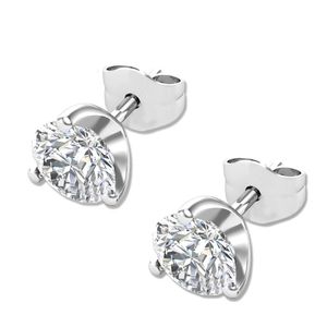 Stud Lab Diamant Ohrringe für Frauen 0,3 ct D Farbe VVS1 Moissanite Schraube Zurück 925 Silber Ohrring Frau Hochzeit schmuck