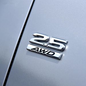 Metal Car Sticker for Mazda CX4 CX5 CX7 CX9 Buick Regal Volvo 2.0 2.5 AWD Logo Auto Body Decal Letter Rear Emblem Trunk Badge