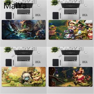 Wholesale teemo for sale - Group buy Mouse Pads Wrist Rests Maiya Top Quality League Of Legends Teemo Locking Edge Pad Game Large Keyboards Mat