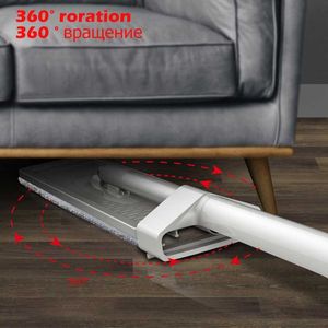 2 in 1 Spray Mop Lavaggio a mano libera Flat Lazy 360 Rotating Magic con spremitura per pavimenti Strumento per la pulizia della casa 210805