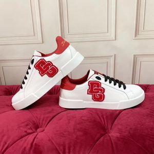 Moda migliore alta qualità vera pelle fatta a mano multicolore gradiente sneakers tecniche uomo donna scarpe famose scarpe da ginnastica taglia 35-45 MKJJX0004