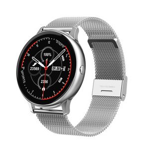 Passometer l￥ng batterilivsl￤ngd CWP Smart Watch Full Circle Touch Armband Dammt￤t Mens Womens Watches Meddelande Call p￥minnelse Bluetooth Musik armbandsur