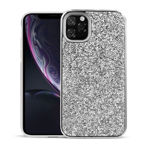 Elmas cep telefonu kılıfları iphone 13 12 11 pro max Samsung A30 Note10 S10 Premium Bling 2 in 1 Lüks Glitter Kılıf Opp Paket Ile UF782