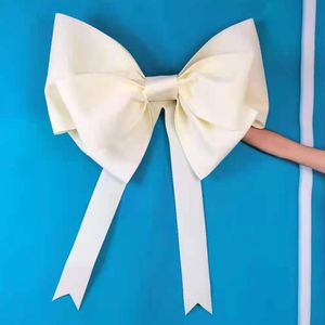 DIY Duży Bowknot Handmade Material Pakiet Akcesoria Robić Pianka Kwiat Dla Party Wedding Arch Home Tło Wall Decor