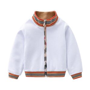 Frühling Fall Baby Jungen Jacken Kinder Reißverschluss Mäntel Neue Mode Kinder Baumwolle Langarm Outwear Jungenjacke Kind Mantel