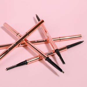 O.two.o Ultra Deklarna Trójkątna ołówek Precyzyjny Brow Definer Długotrwałe Wodoodporna Blondynka Brown Eye Makeup 6 Kolory Oczy Wzmacniacze