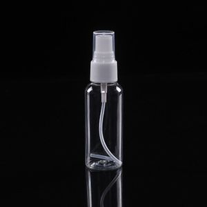 Full size Empty Portable Cosmetic PET Clear Extra Fine Mist Spray Bottle with Atomizer Pump for Essential Oils Perfume Makeup liquid