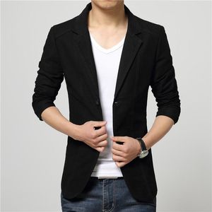 Ternos Masculinos Blazers MrMT 2021 Marca Casacos De Algodão Slim Homens Casuais Terno Juventude Overcoat para Homem Masculino Outer Vestuário