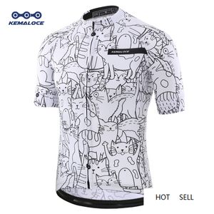 Nefes Unisex Bisiklet Jersey Bahar Anti-Binlenme Çevre Dostu Bisiklet Giyim Top Yol Takımı Bisiklet