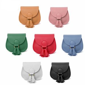 Baby-Mini-Geldbörse, niedliches kleines Mädchen, Leder, kleine Geldbörse, Tasche, Kawaii-Kleinkind-Quaste, Geldwechsel-Geldbörsen, Geschenk