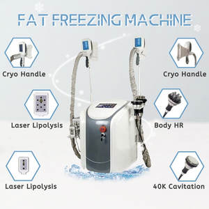 2023 Nova promoção 6 em 1 Cavitação ultrassônica Criolipólise Vacuum Lipo Laser Slimming Machine RF Facial Face Lifting CE