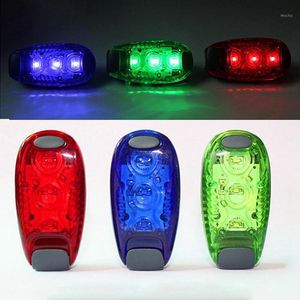 Cycling Bicycle Lights Part Multi-function LED Safety Light Clip On Running Reflective Gear Night Bike
