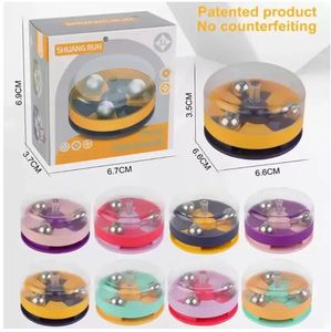 Bolas De Prensa al por mayor-DHL Fidget Spinner Toys Favor de Favor de descompresión Running Ball Bead Placa Presionando y girando creativo Pinball Vent Gift Gifts CN19