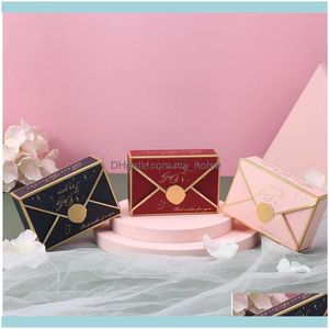 Event Festive Party Home & Gardencreative Paper Bonbonniere Folding Cardboard Envelope Candies Gift Wrap Packaging Wedding Supplies Packing