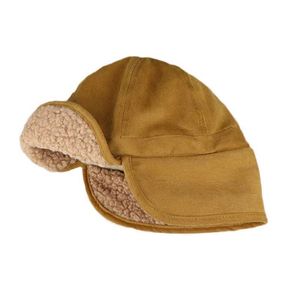 ビーニー/スカルキャップ女性の暖かい冬の帽子スタイリッシュな毛皮裏地付きソフトビーニーキャップ