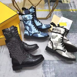 2021 New Womens Graffiti Motorcycle boots Mid-Top Casual Boots Shoes Sneaker Roma Leather Ladies Platform Dress Walking Trainer Lace-up Boots chaussures Big Size 11